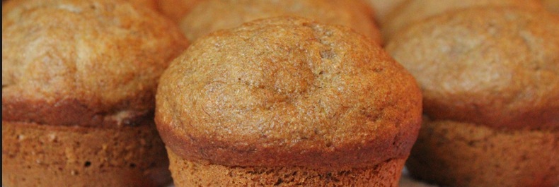 Healthy Recipe Whole Wheat Banana Bread Muffins